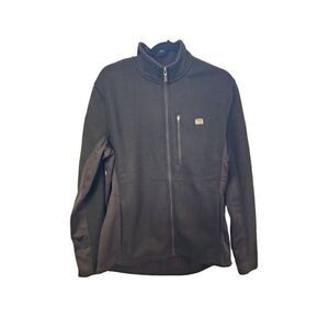 Chaps men's zip front jacket NWT black size medium